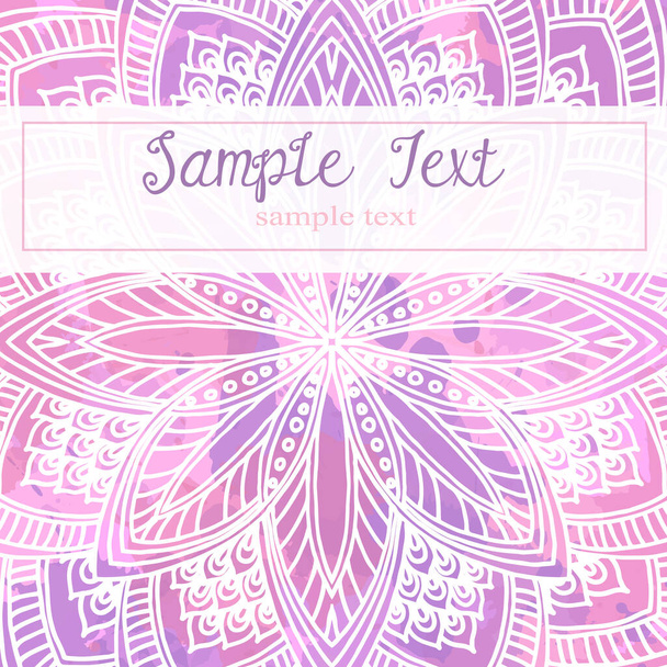 Abstract symmetry ornament ,floral pattern vector illustration for design. - ベクター画像