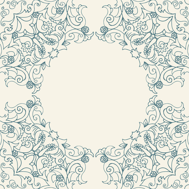 Decorative abstract vector frame. - ベクター画像