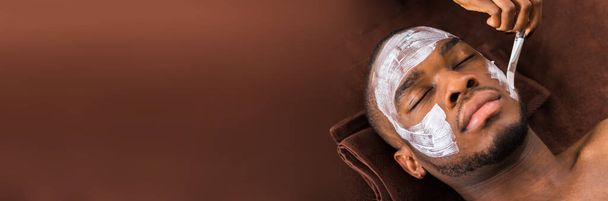 Chemical Peeling Facial Spa For African American - Φωτογραφία, εικόνα