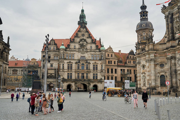 Dresden, Germany - May 05, 2017: Dresden castle - Fotografie, Obrázek