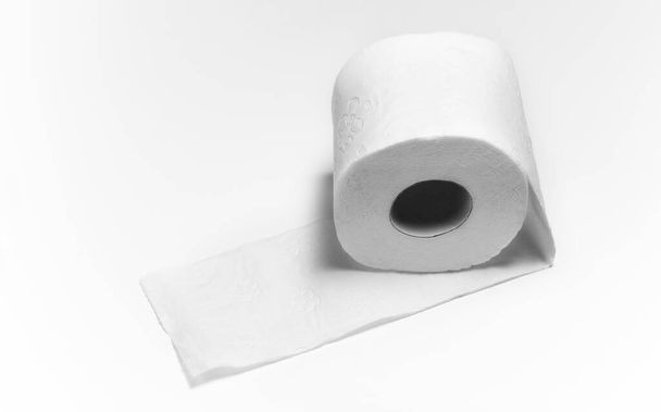 Toilet paper. Three-layer. Salvation during the 2020 coronavirus pandemic. - Fotografie, Obrázek