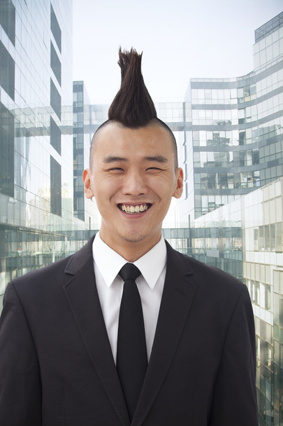 Well-dressed young man with Mohawk - Photo, Image