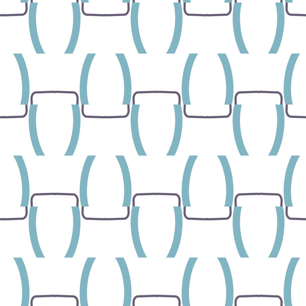 seamless pattern with geometric shapes vector illustration - Vector, Image