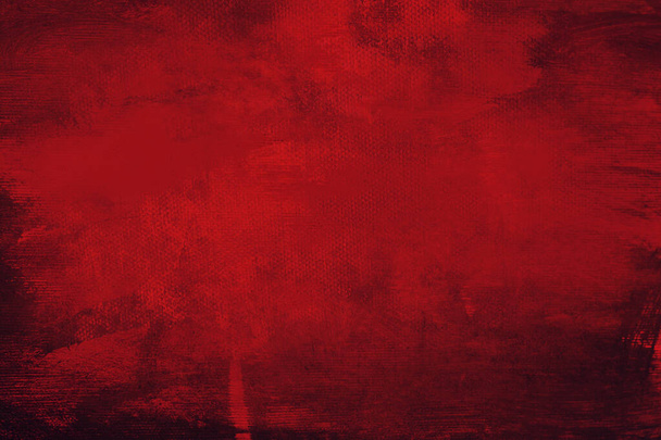 red canvas background close-up view - Fotó, kép