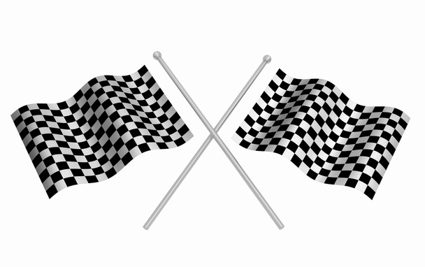 Checkered flags - Photo, Image