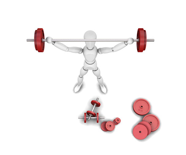 Weight lifter - Photo, Image