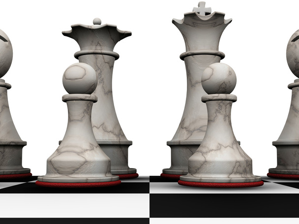 Peças de xadrez
 - Foto, Imagem