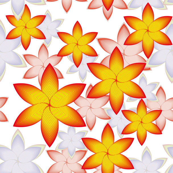 flower vector background - Vector, Image
