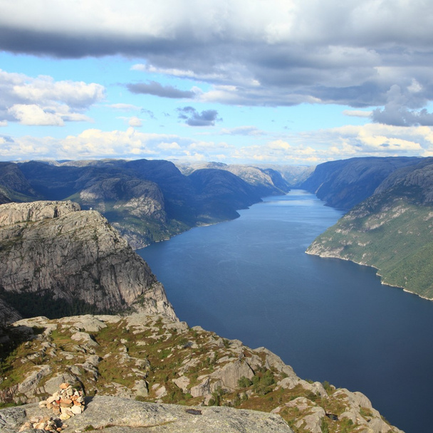 Norway landscape - Фото, изображение
