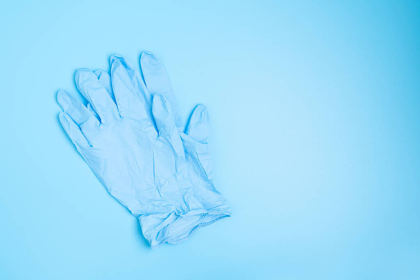 Pair of surgical hand gloves - Foto, imagen
