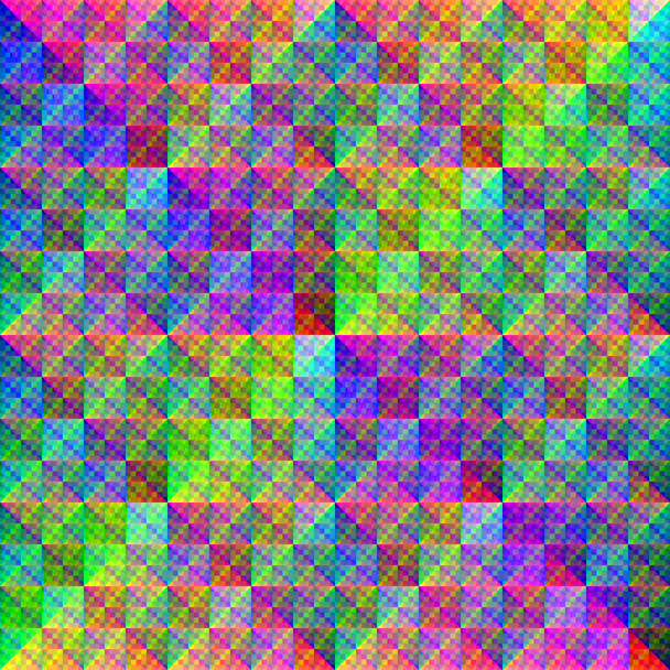 連続幾何学的虹彩パターン - 写真・画像