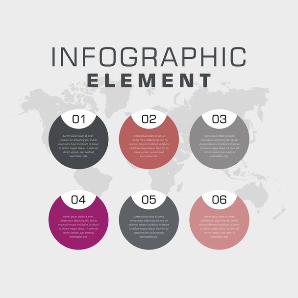 Element infograficzny strategii biznesowej wektor Premium - Wektor, obraz