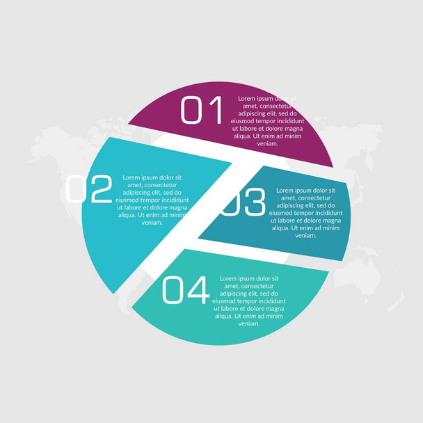Infographic Element for Business Strategy Premium Vector - Vetor, Imagem