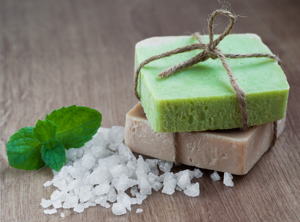 Natural Herbal Soap - Фото, изображение