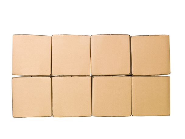 kartonové krabice - Fotografie, Obrázek