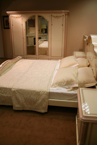 Cream bedroom - Foto, Imagem