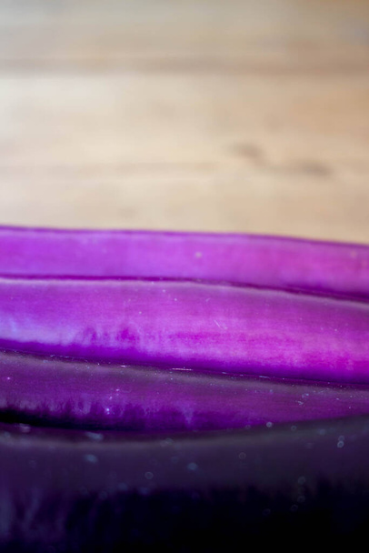 aranžované fialové čínské lilku s pulzující gradient duhové barvy - Fotografie, Obrázek