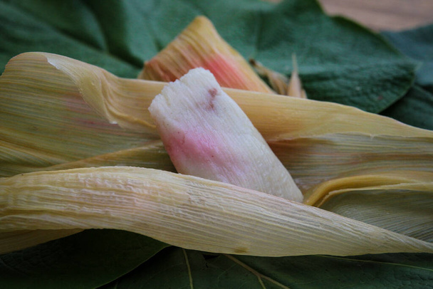 Traditional sweet dessert tamales in Chiapas, Mexico - Photo, Image