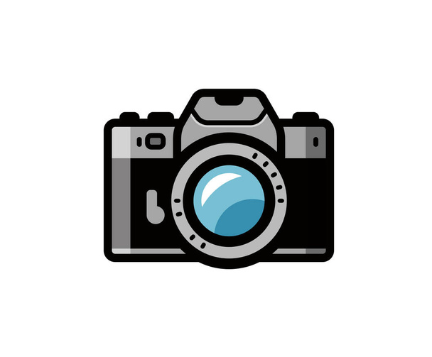 Icona della fotocamera fotografica. Illustrazione vettoriale isolato
 - Vettoriali, immagini