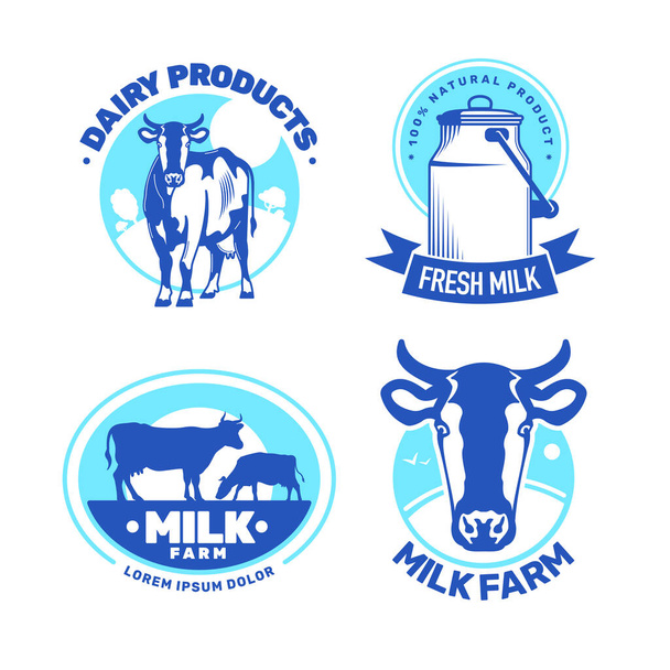 Герб молочной фермы
 - Вектор,изображение
