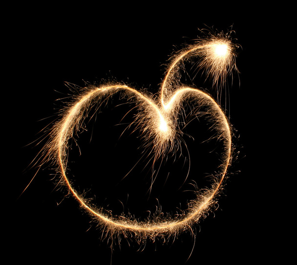 Apple sparkler - Valokuva, kuva