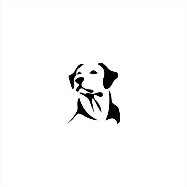 Modello di disegno vettoriale del logo del cane animale
 - Vettoriali, immagini