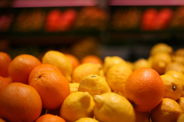 Lemon orange in shop - Foto, imagen