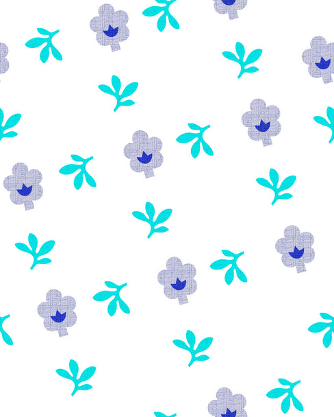 Elanance Floral motif pattern with color backgound For print and production. - Фото, изображение
