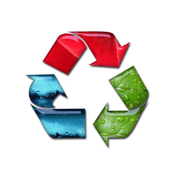 Recycling sign - 写真・画像