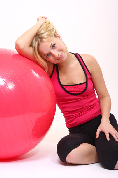 Fitness-nainen - Valokuva, kuva