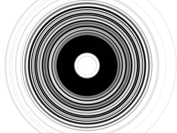            Черно-белое круглое размытие в виде круглой фоновой текстуры, радиальное размытие, абстрактный поворот, воронка                            - Фото, изображение