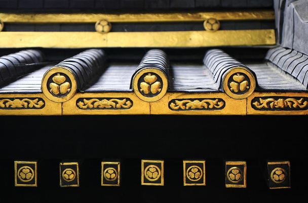 оформлені даху японської temple - Фото, зображення
