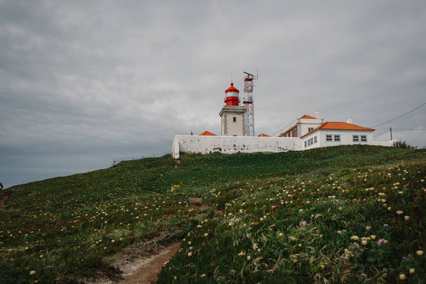 Capa de roca, Portugal, lighthouse - Foto, afbeelding