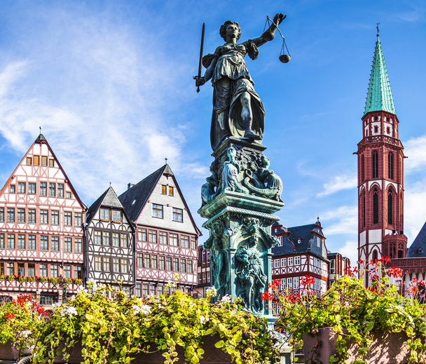 stare miasto Frankfurt - Zdjęcie, obraz