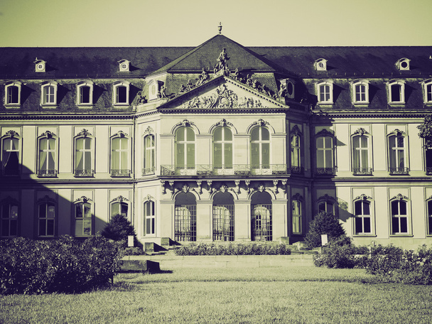 Vintage sepia Neues Schloss (New Castle), Stuttgart - Photo, Image