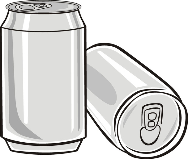 Aluminum Can - Vector, Image