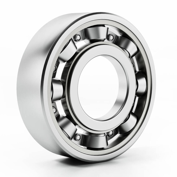 Wheel bearing isolated on white background. 3D illustration. - 写真・画像