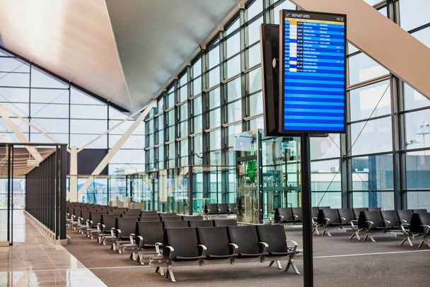 Monitor lotu na lotnisku - Zdjęcie, obraz
