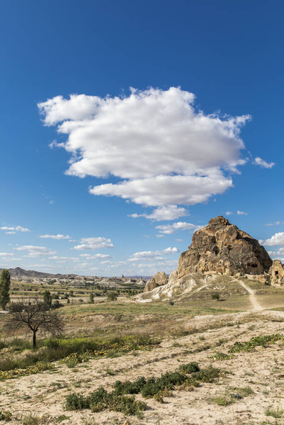 Вулканические туфы в Каппадокии, Невшехир, Турция
. - Фото, изображение