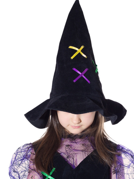 Portrait of girl in magician costume - Photo, Image