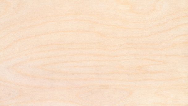 panoramic wooden background from natural birch plywood - Photo, Image
