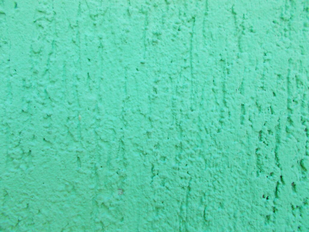 Plastered painted wall of a building. Blurry defocused image for web design - Fotoğraf, Görsel