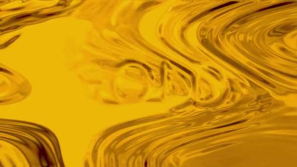 Oro. La parola oro su uno sfondo in movimento. Liquido. Metallo liquido. Fluido commovente astratto. Illusioni visive, onde in movimento. Sfondo d'onda dorata. Fondo dorato. Texture oro. Lava, torrone, caramello
 - Filmati, video
