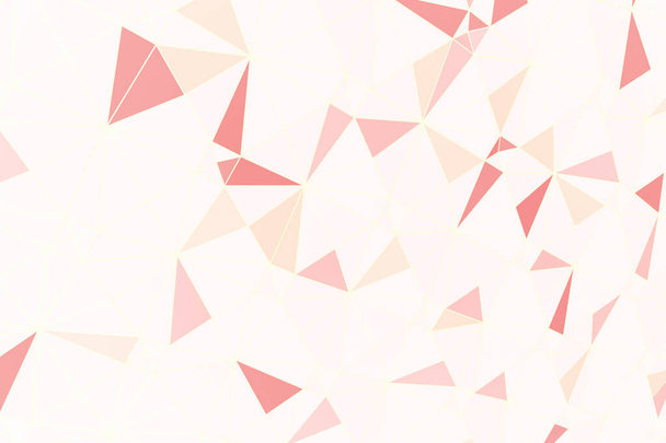 abstract licht geometrische driehoeken achtergrond, textuur voor kopieerruimte  - Foto, afbeelding