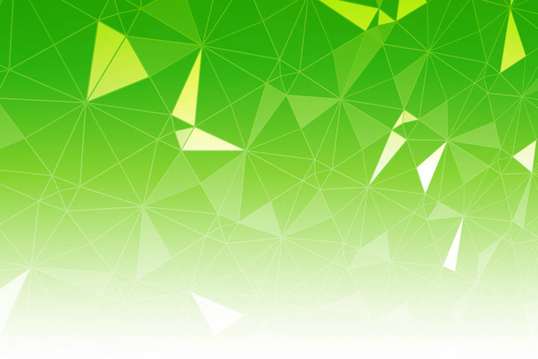 grüne abstrakte Dreiecke Hintergrund, Kopierraum  - Foto, Bild