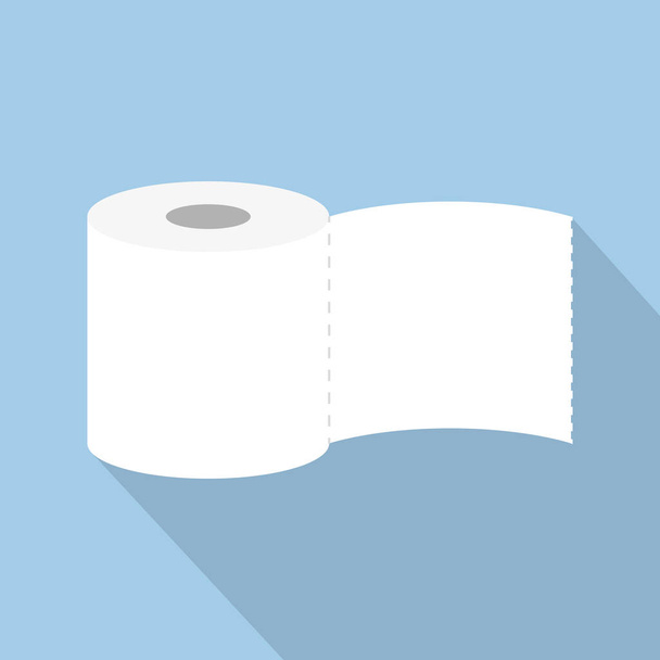 Rolle Toilettenpapier-Symbol - Vektor, Bild