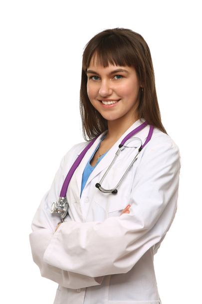 Young nurse or female doctor - Fotó, kép