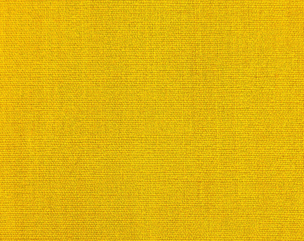 textured yellow natural fabric - Foto, immagini