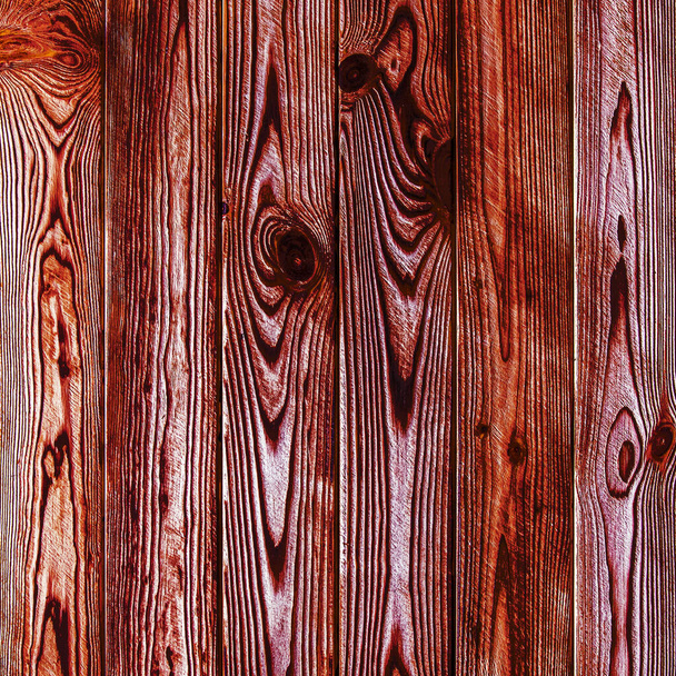 Le fond en bois de vieilles planches naturelles brunes. Vue du dessus
 - Photo, image