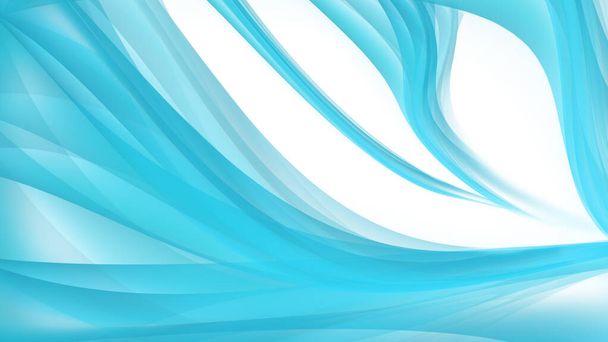Abstract blue background. Modern design ideas of blue wave background. Blue waves creative lines abstract background illustration. - Photo, Image